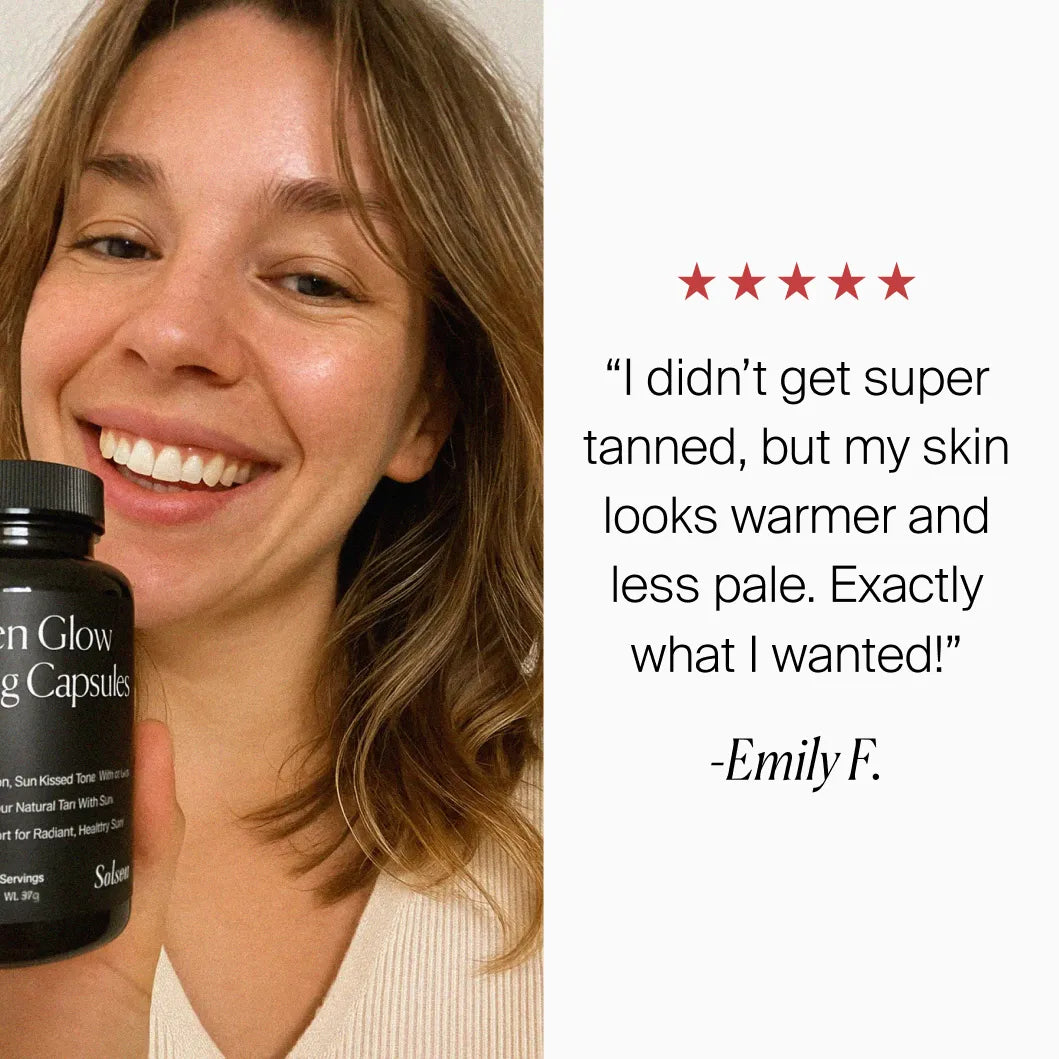 Golden Glow Tanning Capsules